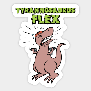 Tyrannosaurus Flex Sticker